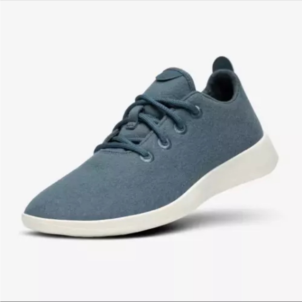 Allbirds teal wool runners - sz 8